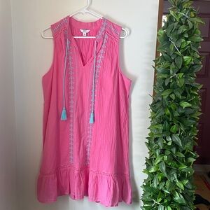 Crown & Ivy Vibrant Pink dress